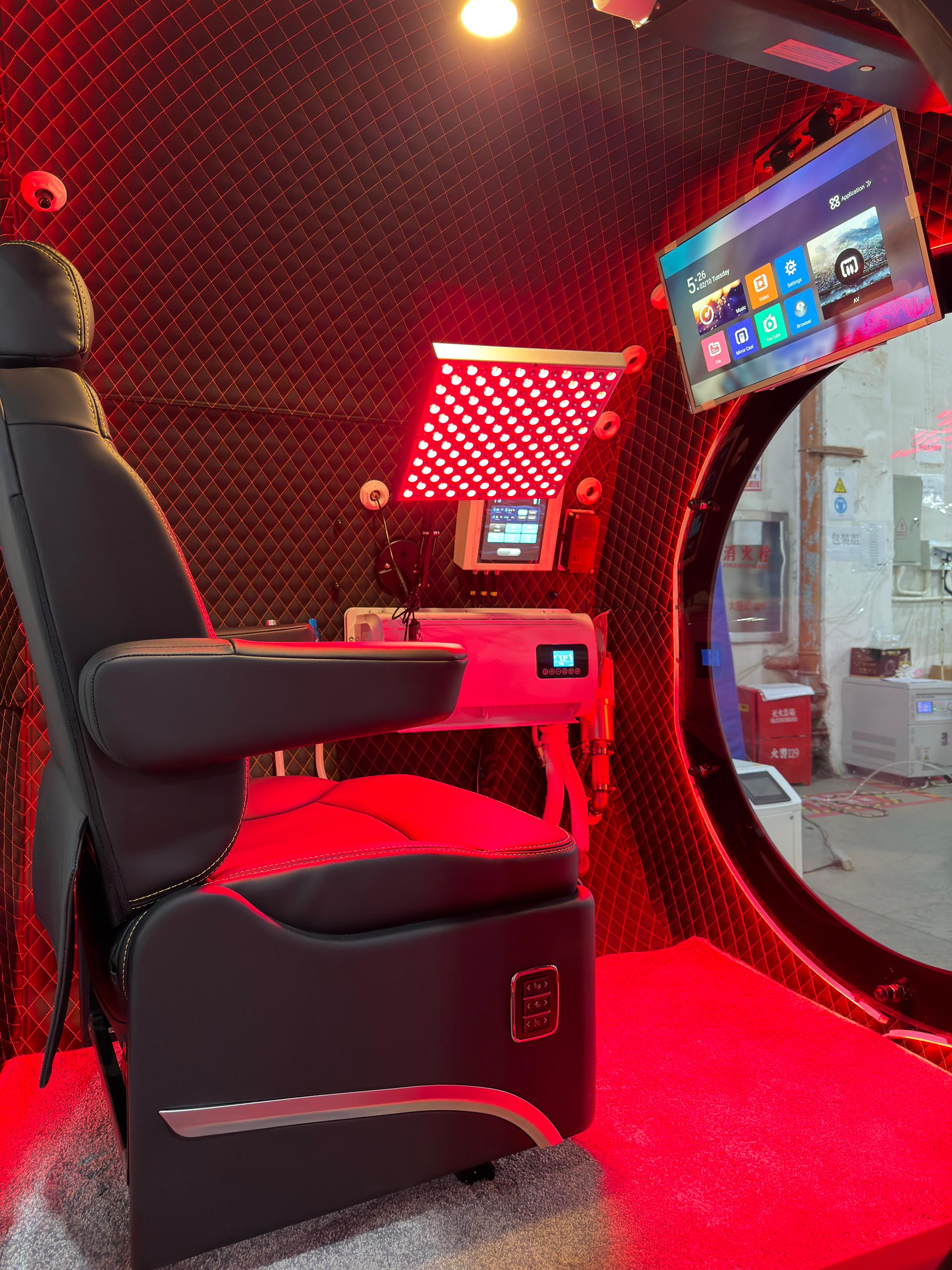 Spacious Hyperbaric Chamber Interior