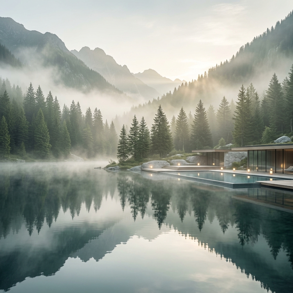 O2 Bliss Sanctuary Mountain Lake